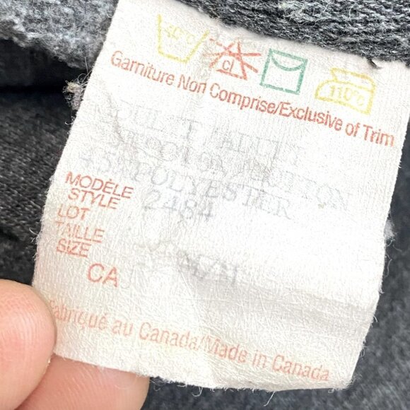 Vintage Canmore Canada Grey Hoodie M - Picture 6 of 13